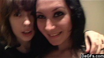 Two cute bestfriends have fun together for the cam