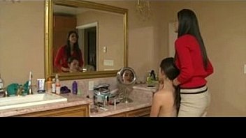Mother And Not Her Daughter in Bathroom BVR