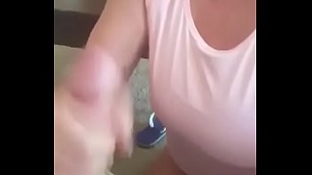 Handjobs require a horny blonde to get it right for the